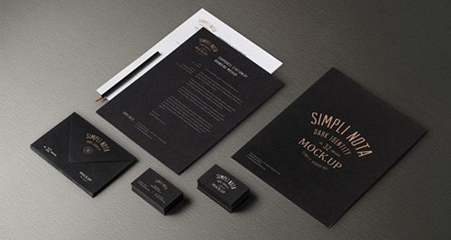 Stationery Branding Mock Up Vol 3-2 by Pixeden VI模板 企业形象设计